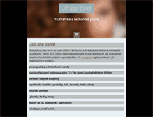 Tablet Screenshot of j-tondl.cz